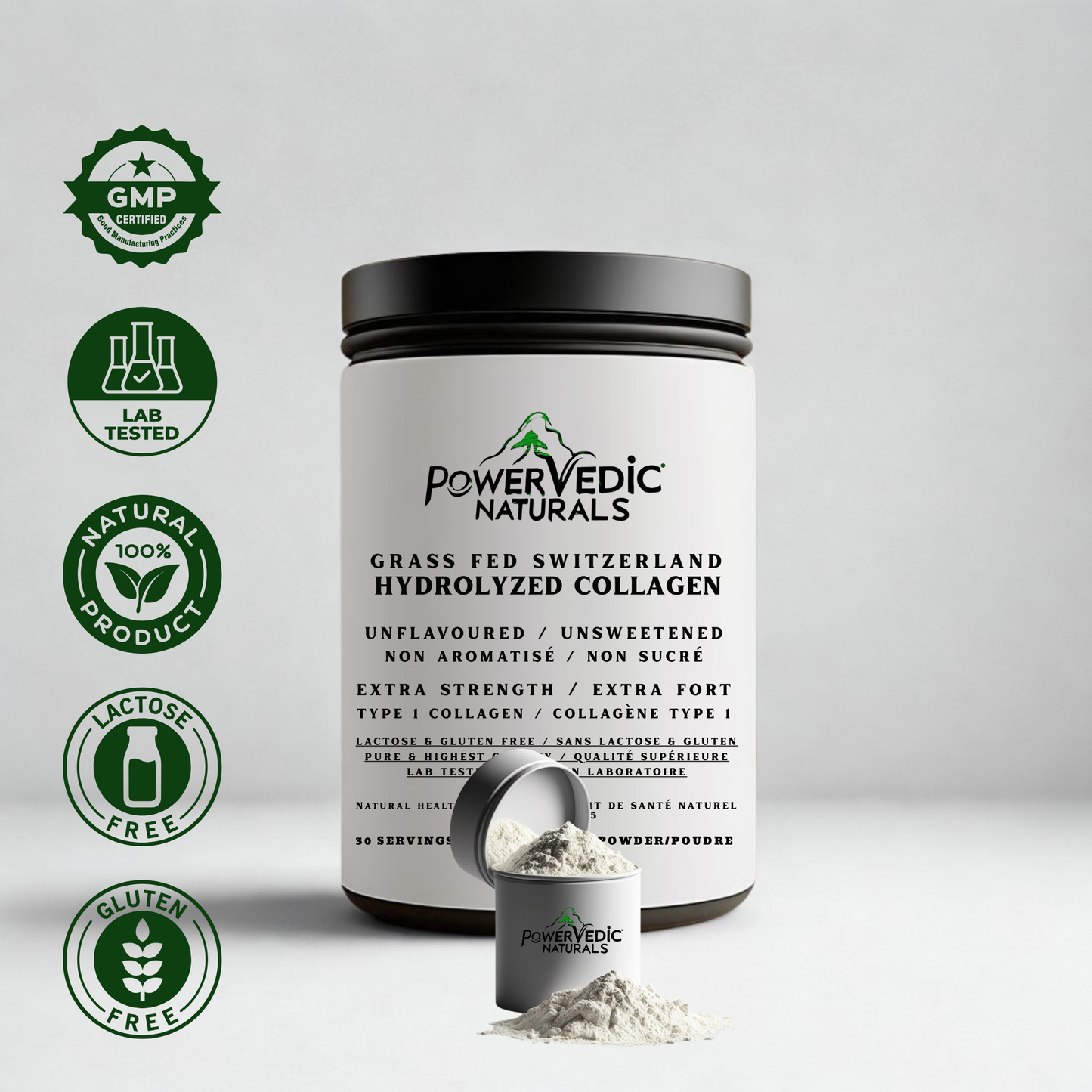 Grass-fed Switzerland Hydrolyzed Collagen