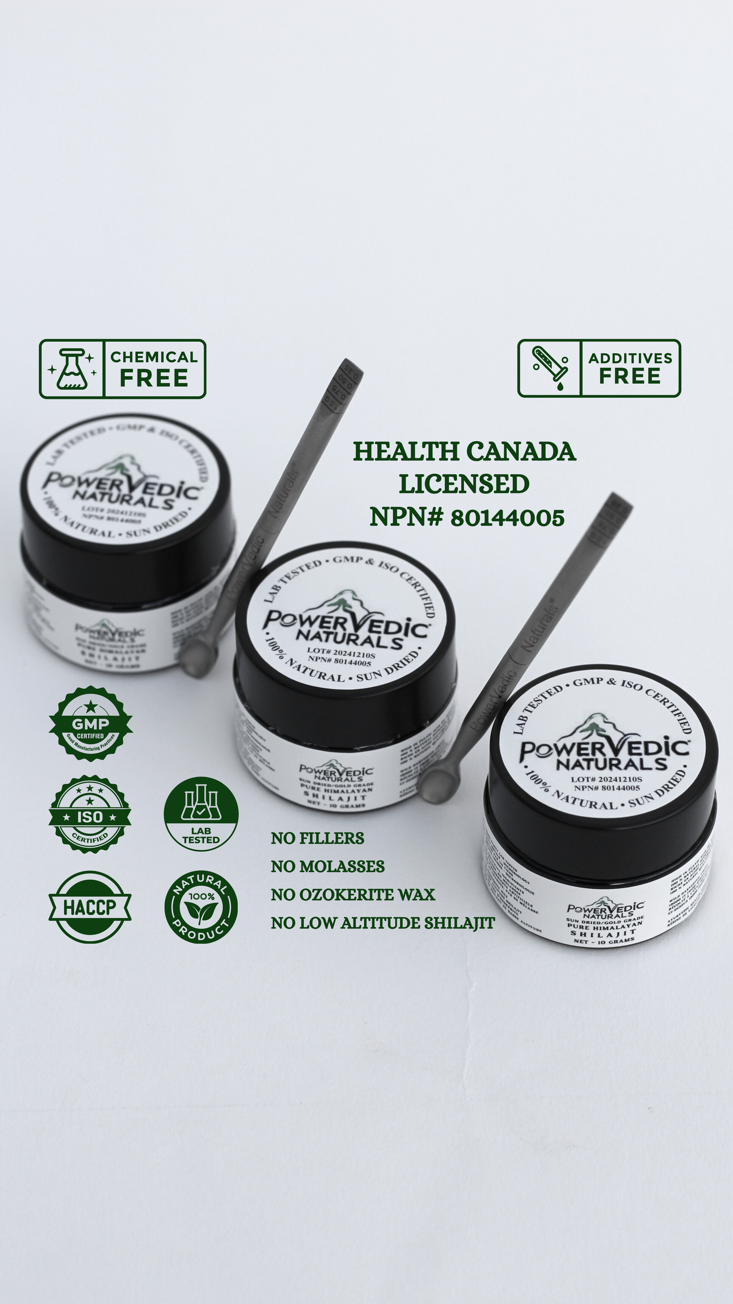 Sun-Dried Pure Himalayan Shilajit (Gold Grade)